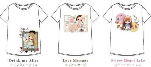 【市場最安】ユーエース Blythe ブライス雑貨 ミス＆ミセス Tシャツ