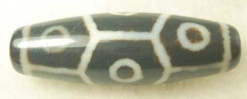 【限定1個】西蔵至純天珠 龍紋亀甲九眼天珠 上質美品 42mm★辰年・龍・竜