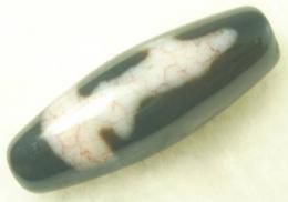 【限定1個】西蔵至純天珠 龍紋 双観音天珠 上質美品 35mm★辰年・龍・竜