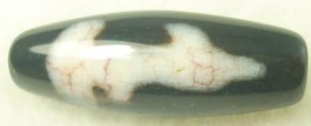【限定1個】西蔵至純天珠 龍紋 双観音天珠 上質美品 35mm★辰年・龍・竜