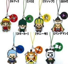 市場最安に挑戦【ONEPIECE】ワンピース×パンソンワークス 海賊旗プレート付きラバーストラップ 2nd A 各種