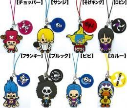 市場最安に挑戦【ONEPIECE】ワンピース×パンソンワークス 海賊旗プレート付きラバーストラップ 2nd B 各種