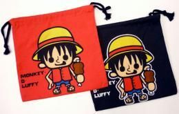 市場最安に挑戦【ONE PIECE】ワンピース×パンソンワークス 巾着 各種 ルフィ/チョッパー