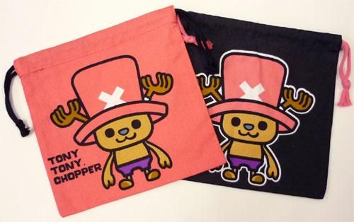 市場最安に挑戦【ONE PIECE】ワンピース×パンソンワークス 巾着 各種 ルフィ/チョッパー