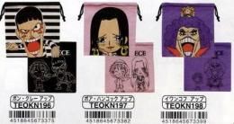 市場最安に挑戦【ONE PIECE】ワンピース ミニ巾着 各種 サンジ/エース/チョッパー＆サニー号 他
