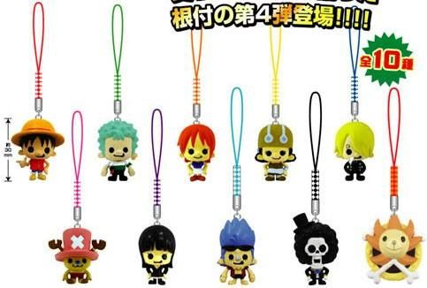 【市場最安】プレックス ワンピース×パンソンワークス 根付ストラップ Vol.4 ブルック/ロビン/ナミ