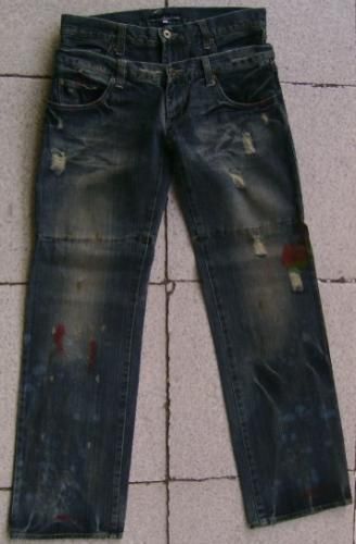 【市場最安に挑戦】Armee Francaise フェイクレイヤード デニムパンツ（ジーンズ）