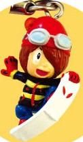 妖怪舎 ゲゲゲの鬼太郎 リゾート限定根付 鬼太郎スノボー