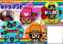 【市場最安】ワンピース パンソンワークス キャラマット 全4種各1セット【ONE PIECE】
