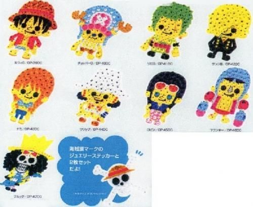 【市場最安】サンクレスト ワンピース×パンソンワークス ジュエリーステッカー 新世界編 各種