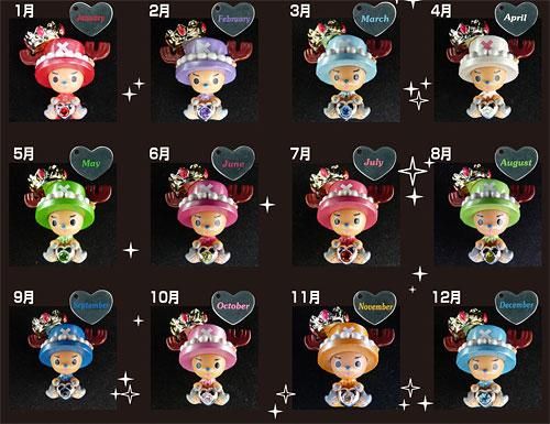 【市場最安】プレックス チョッパーマン バースデーストラップ2　1月-12月各種