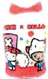 【市場最安】ワンピース×ハローキティ ビーチバッグ 丸【ONE PIECE×HELLO KITTY 】