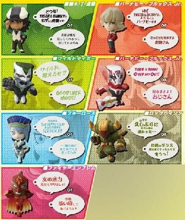 【市場最安】食玩 TIGER＆BUNNY(タイガー＆バニー) マスコットでもワイルドに咆えるぜ！！ BOX(10個入)