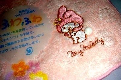 ★入園準備品★ハローキティ・マイメロディ・セサミストリート ミニタオル★良質ハンドタオル★