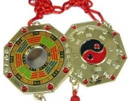 【在庫あり★即納可能】風水 金鏡八卦牌【新品】