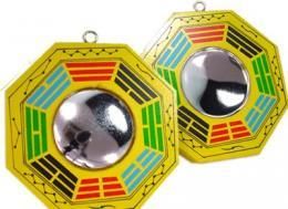 八卦凹/凸面鏡（小）★風水【新品★未使用品】
