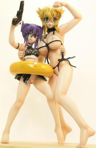 A-label 斬魔大聖デモンベイン 1/7スケール アル＆ライカ 水着透けVer. PVC完成品
