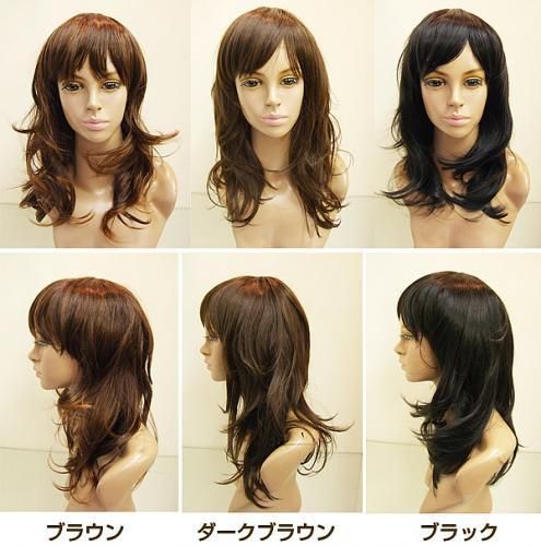 市場最安に挑戦【在庫あり★即納可能】フルウィッグ ロングソフトウェーブ【新品★未使用品】