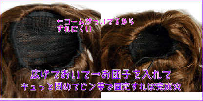 市場最安【即納可能】ポイントウィッグ 002 ロングストレート（コーム＆ネットタイプ）部分ウィッグ