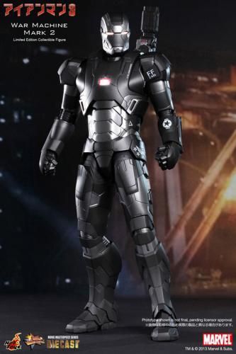 【即納可能】ホットトイズ ムービー・マスターピース DIECAST アイアンマン3　1/6 ウォーマシーン・マーク2