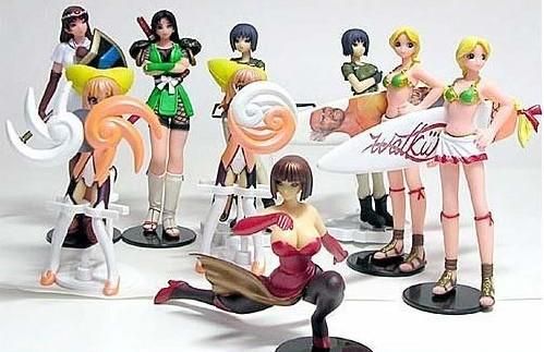 ユージン ￥200カプセル ナムコ リアルフィギュアコレクション ギャルズ編 Part5 全6種ノーマルVer.
