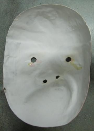 【在庫あり★即納可能】和紙工芸品 張子面 ひょっとこ★ヒョットコ★お面【新品★未使用品】