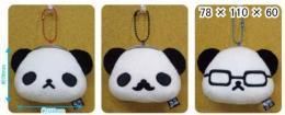 ケイカンパニー おじぱん フェイスボールチェーンマスコット ノーマル/ヒゲ/眼鏡【新品】