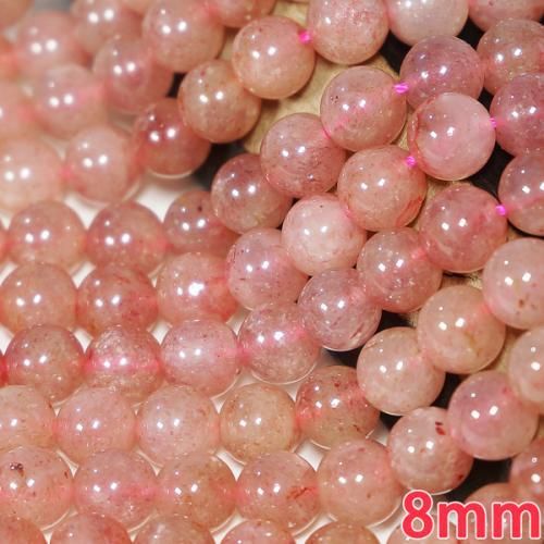 【即納可能】天然石★パワーストーン A級マンガノエピドート in クォーツ ブレスレット φ6mm/8mm【新品】