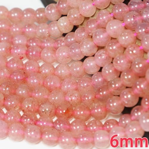 【即納可能】天然石★パワーストーン A級マンガノエピドート in クォーツ ブレスレット φ6mm/8mm【新品】