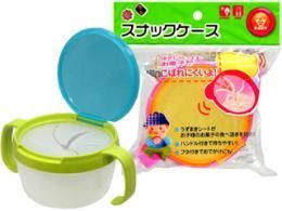【在庫あり★即納可能】こぼれないスナックケース★お菓子がこぼれにくい【新品★未使用品】