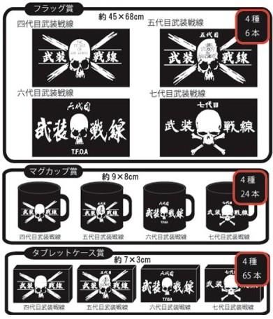 ダイブ システムサービス クローズ＆WORSTくじ 第2弾 武装戦線編 景品100本入り