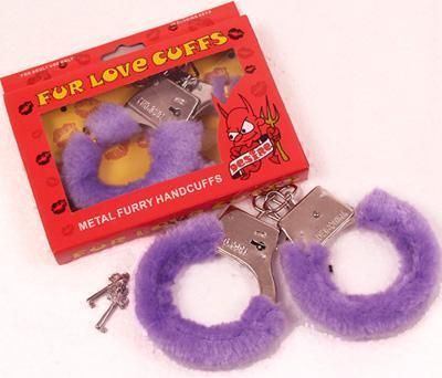 とってもかわいいファー付きふわふわ手錠★アナタを逮捕します♪【新品★未使用品】