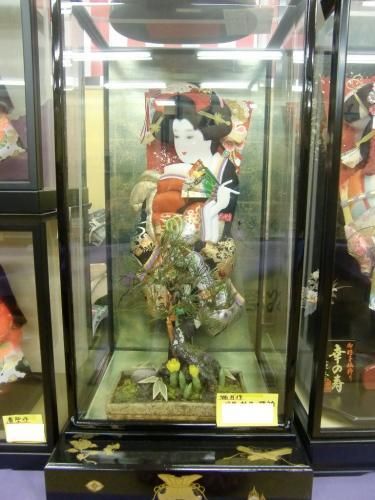 【在庫あり★即納可能】祐月作 18号ケース 御羽子板飾 牡丹 振袖【新品】
