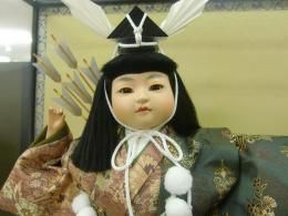 【在庫あり★即納可能】端午の節句人形 廣栄作 特製 12号ケース 鳴弦★五月人形【新品】