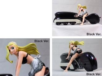 ビーグル ソルティレイ ローズ＆バイクアソート ブラックVer. 完成品フィギュア