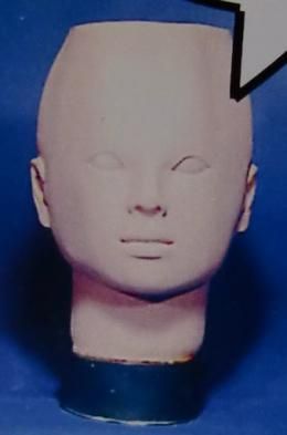 【在庫あり★即納可能】マスク・かつら・帽子 ディスプレイ台★マネキン/トルソー/頭部型ディスプレイ