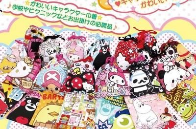 ディズニーミッキーミニーからトイストーリー・マイク＆サリーまで 巾着S【入園・入学 準備アイテム】
