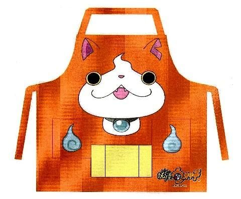 市場最安に挑戦【在庫あり★即納可能】サロンジェ 妖怪ウォッチなりきりエプロン110cm★ジバニャン