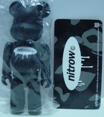 【即納可能】メディコム・トイ BE＠RBRICK(ベアブリック) シリーズ8 シークレット nitrow★出現率0.52％