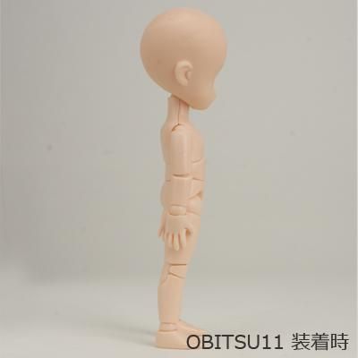 【在庫あり★即納可能】オビツ製作所 11cmオビツボディ用 無植毛ヘッド 11HD-D01★ナチュラル/ホワイティ【新品】