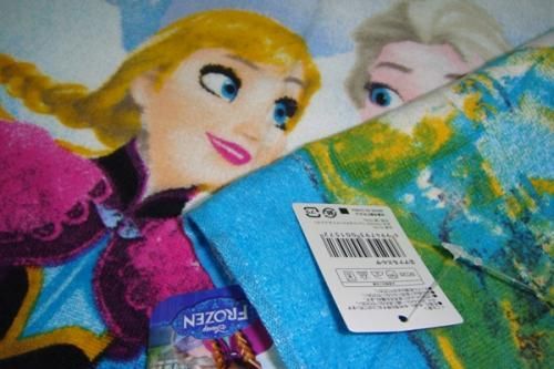 【在庫あり★即納可能】ディズニー アナと雪の女王 フェイスタオル【キャラクターグッズ★雑貨】