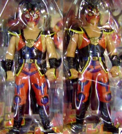 【市場最安】キャラプロ 大阪プロレス 兜王ビートル フィギュア アニメ版