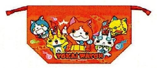 市場最安に挑戦【在庫あり★即納可能】バンダイ/オーエスケー 妖怪ウォッチ ランチシリーズ(レッド) 巾着弁当袋
