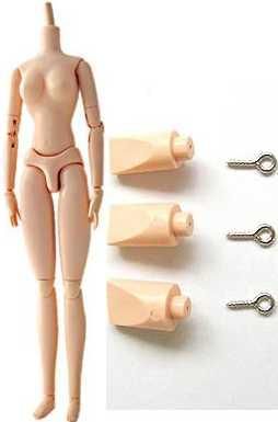 【在庫あり★即納可能】オビツ製作所 素体 27BD-F03N 女性バージョン ソフトバストM ナチュラル