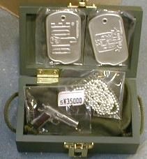 【市場最安に挑戦】GIジョー 35周年記念 DOG TAG 銀950製