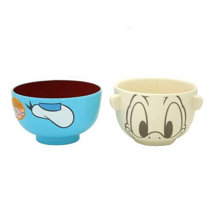 【在庫あり★即納可能】ドナルドダック ミニお茶碗＆汁椀セット★ディズニーキャラクター食器ギフト通販【キャラクターグッズ★雑貨】【新品★未使用品】