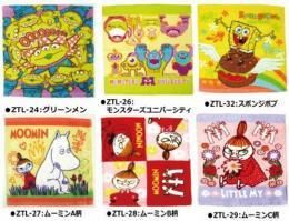 【在庫あり★即納可能】ムーミン・ディズニー・スポンジボブ ウォッシュタオル★低単価でかわいいタオル【キャラクターグッズ★雑貨】