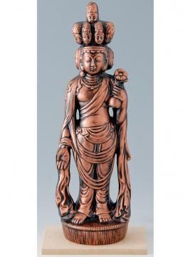 【在庫あり★即納可能】仏像シリーズ 十一面観音像 大サイズ★招福喜楽★お目出度い縁起の置物【新品★未開封品】