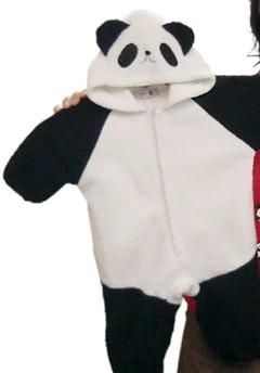 【在庫限り終了】子供用 パンダ 着ぐるみ★サイズ：70/80/90★フリース【新品★未使用品】