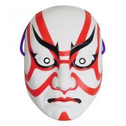 お面 筋隈 お得なパッケージなし★すじくま★カブキ★歌舞伎【新品★未使用品】